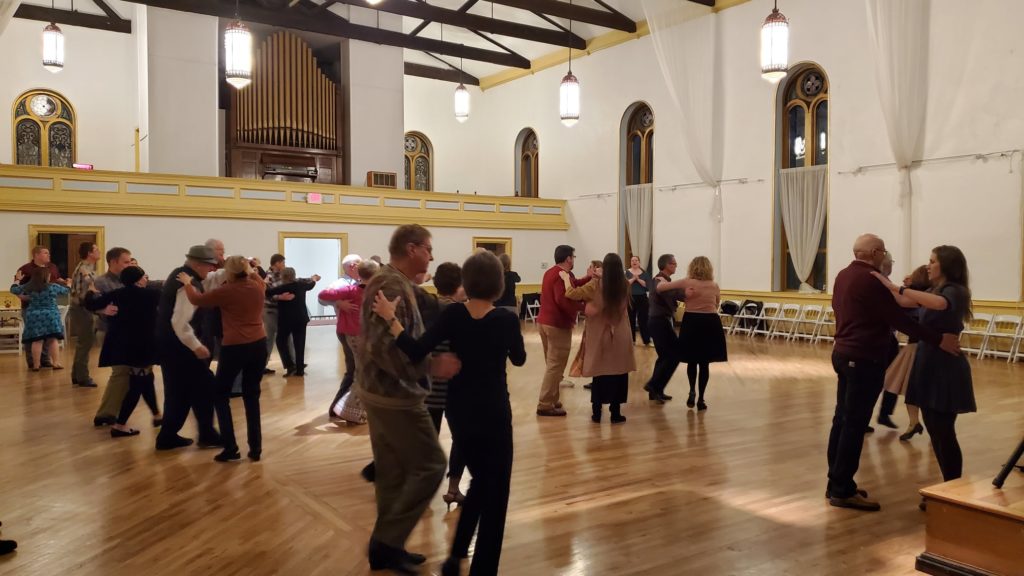 Social dance at Old Brick